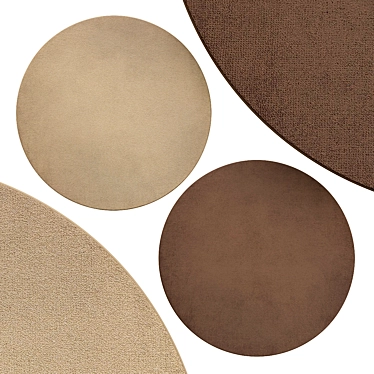 Elegant Circle Rugs | No. 112 3D model image 1 