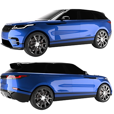 2017 Range Rover Velar: Low Poly Game-Ready 3D model image 1 