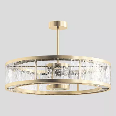 Elegance Illuminated: ANETA Chandelier 3D model image 1 