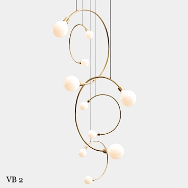 Versatile Gobo Lights VB2 - Illuminating with Precision 3D model image 1 