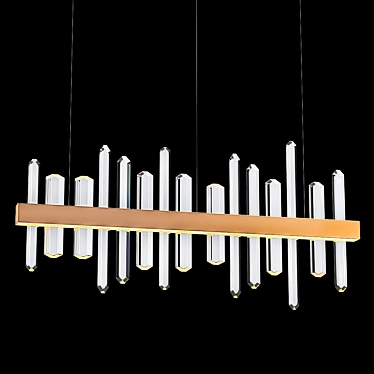 Elegant Gertrudis Chandelier Line 3D model image 1 