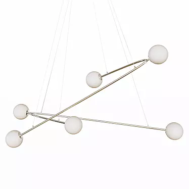 Modern Hanging Light Fixture: Aromas Endo 3D model image 1 