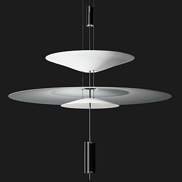 Contemporary Pendant Lights: Elegant and Stylish 3D model image 1 