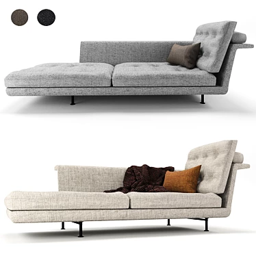 Grand sofa vitra longue