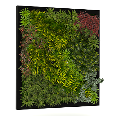 Modern Vertical Garden: 3D Model 3D model image 1 