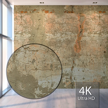 Seamless Texture Plaster 3D model image 1 