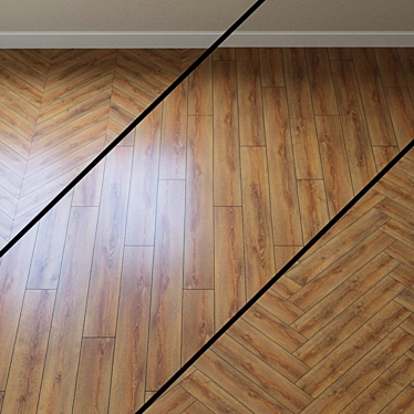 Variostep Oak Bayside Parquet 3D model image 1 