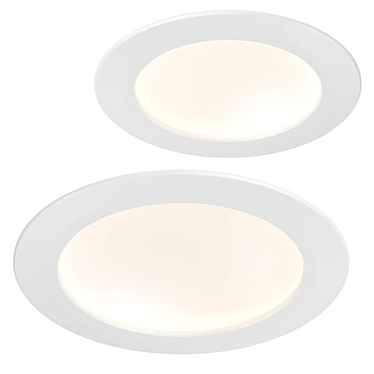 Riverbe Lightstar LED Recessed Light 3D model image 1 