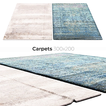 Luxury Interior Carpets 3D model image 1 