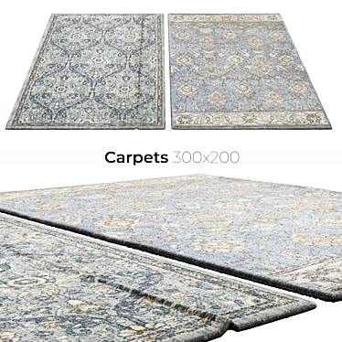 Cozy Home Carpets 3D model image 1 
