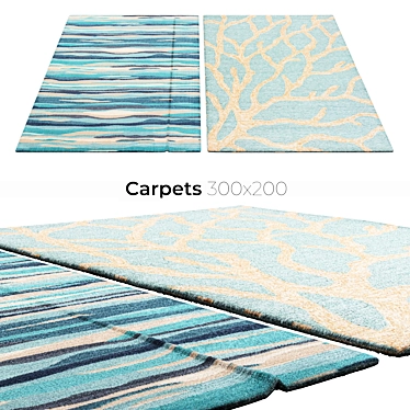 Luxury Interior Carpets 3D model image 1 