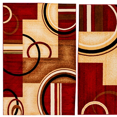 3DMax Carpets - 3 Designs 3D model image 1 