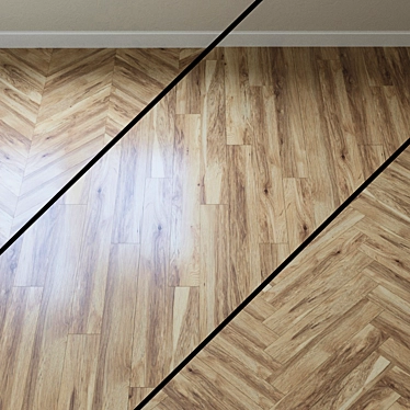 Vintage Classic Natural Pecan Parquet 3D model image 1 