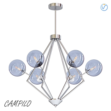 CAMPILO Modern Light Fixture 3D model image 1 