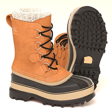 Ultimate Winter Survival: Women's Caribou Boot 3D model image 1 