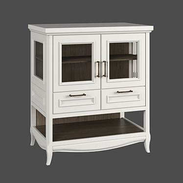 Vintage Charm: Madlen Sideboard in Ruta & Estella 3D model image 1 