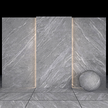Gray Stone 04: High-quality Texture Set with Multiple Maps 3D model image 1 