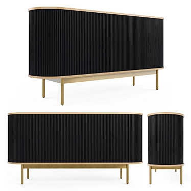 Walton Ribbed Sideboard (Crate and Barrel)