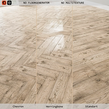 Chestnut Rushmore Laminate Flooring 3D model image 1 