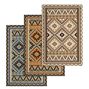 High-Quality Carpet Set 2163 3D model image 1 