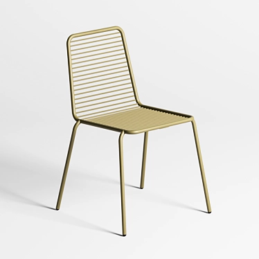 Minimalist Ergonomic Chair 3D model image 1 