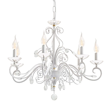 Magali Chandelier: Elegant Lighting Marvel 3D model image 1 