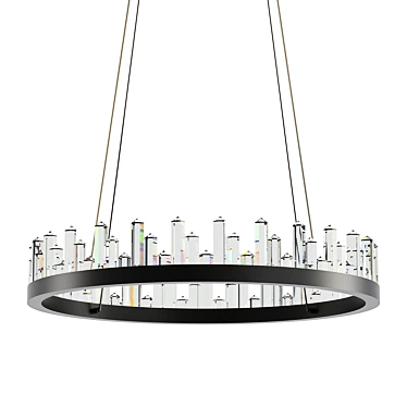 Elegant Randall Chandelier 3D model image 1 