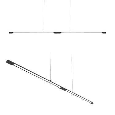 Modern LED Linear Light - ESPOS LONG 3D model image 1 