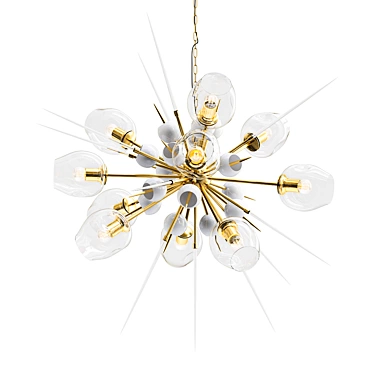 Lindsey Adelman Burst Chandelier 3D model image 1 