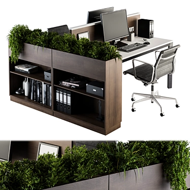 Stylish Employee Set 18 for Your Office 3D model image 1 