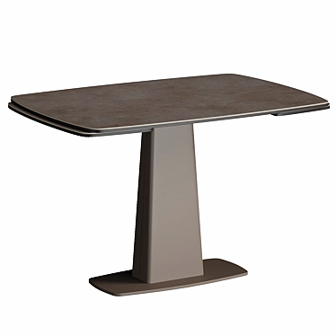 Modern Extendable Colombo Table 3D model image 1 