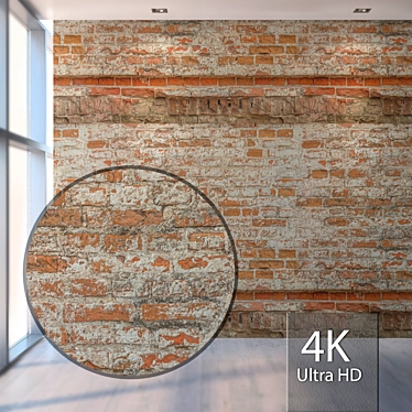 Title: Rustic Brick Texture 3D model image 1 