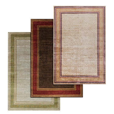 Title: Versatile Set of Premium Carpets 3D model image 1 