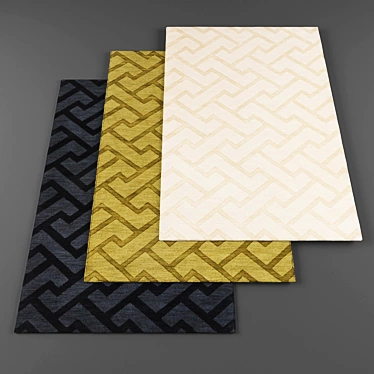 High Resolution Carpets Set 3D model image 1 