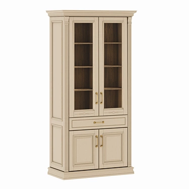  Elegant Two-door Showcase RIMAR - 2021 3D model image 1 