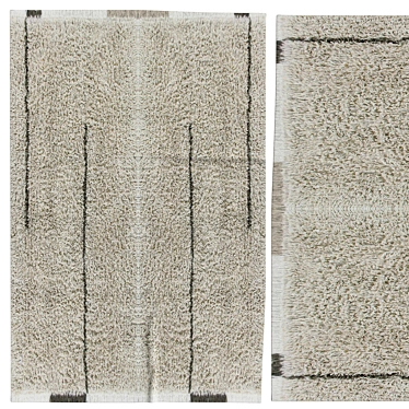 3D Max Rug: OBJ format, non-smoothed 3D model image 1 