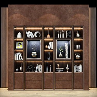 Modern Cabinet Furniture Design 3D model image 1 