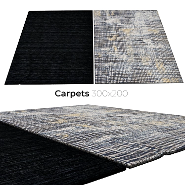 Sophisticated Interior Carpets 3D model image 1 