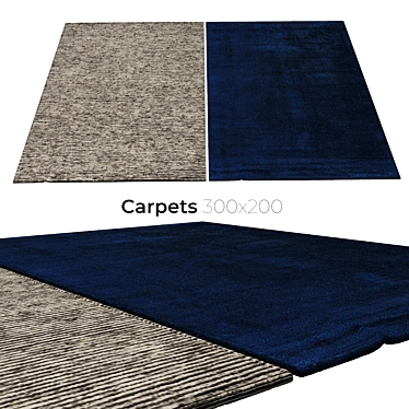 Elegant Interior Carpets 3D model image 1 