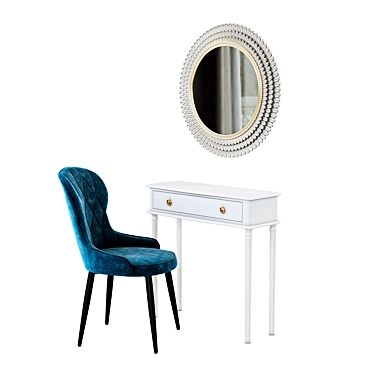 Gladys console with mirror