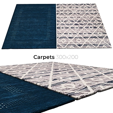 Elegance Meets Comfort: Interior Carpets 3D model image 1 