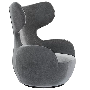 Carbon Swivel Chair 3D model image 1 