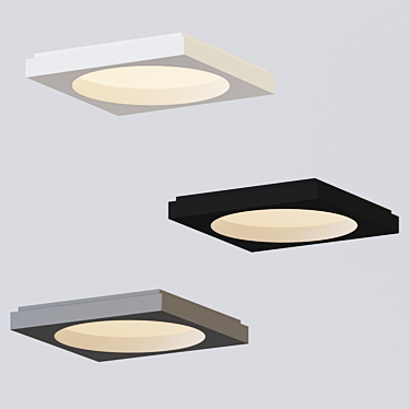 Vuoto LED Ceiling/Wall Light 3D model image 1 