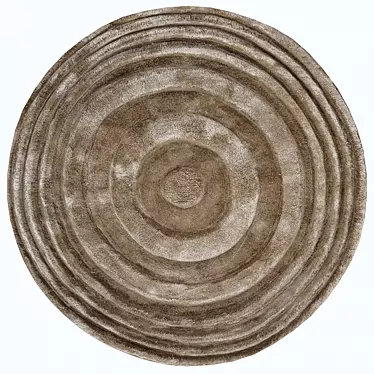 Modern Round Rug 150x150 3D model image 1 