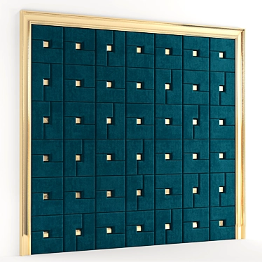 Elegant Decorative Panel 3D model image 1 