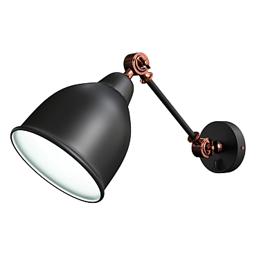 Elegant Braccio Art Lamp 3D model image 1 