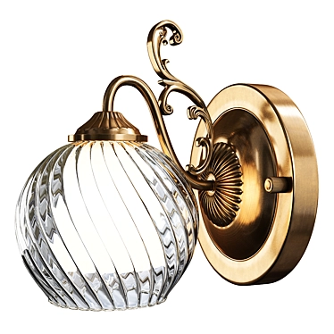 Elegant Charlotte Arte Lamp 3D model image 1 