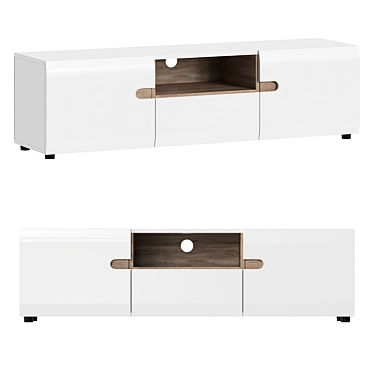 Linate TV Stand: Perfect for Modern Spaces 3D model image 1 