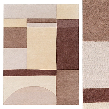 Exclusive Vintage Carpet | No. 166 3D model image 1 