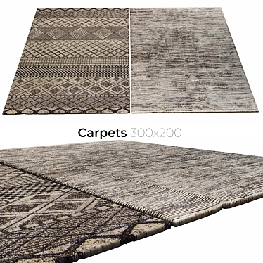 Luxury Interiors: Elegant Carpets 3D model image 1 